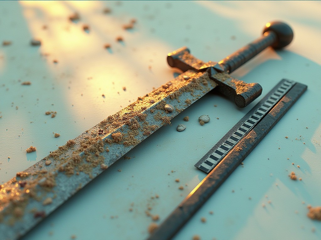 Thợ lặn may mắn tìm thấy kiếm Thập tự quân lần thứ hai ở cùng một nơi