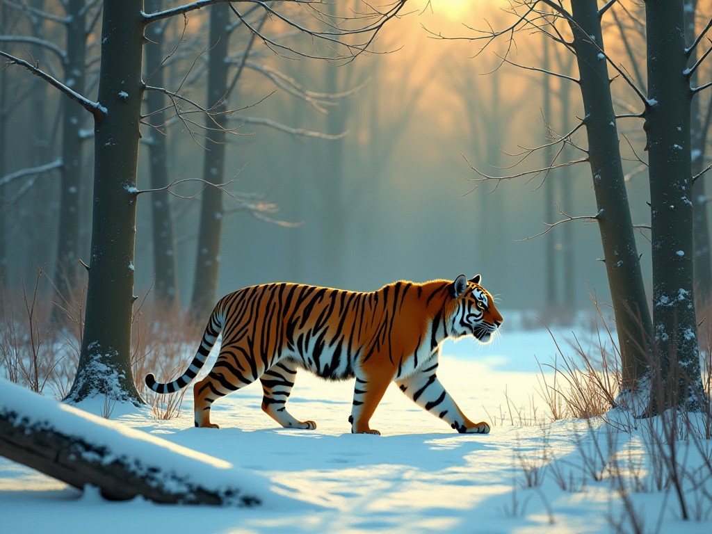 Kazakhstan trồng 37.000 cây non chuẩn bị đón hổ trở về sau hàng thế kỷ