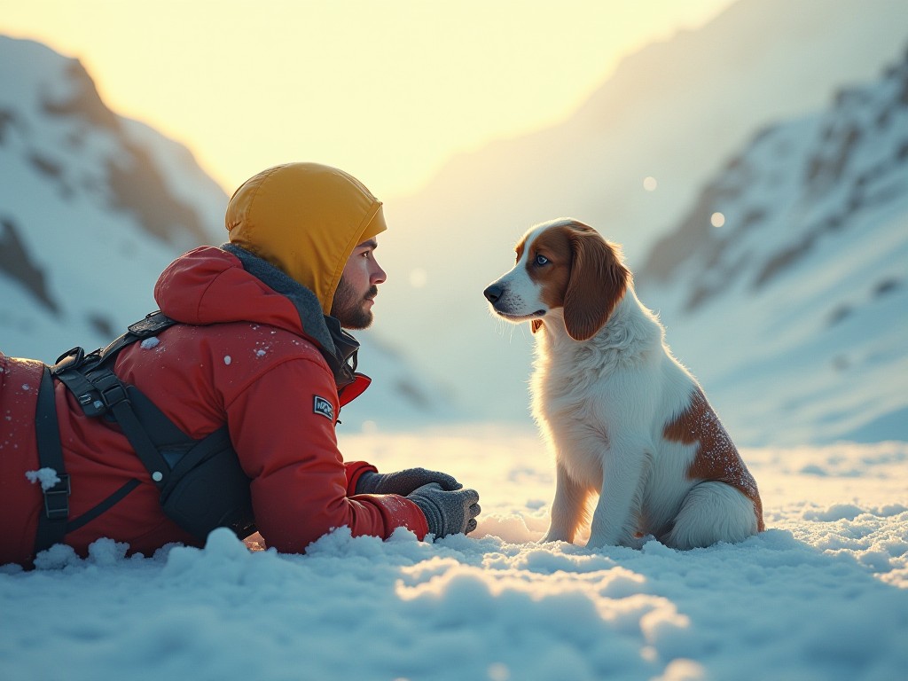 Câu chuyện cứu hộ độc đáo: Thay vì chó cứu con người, lại là con người cứu chó