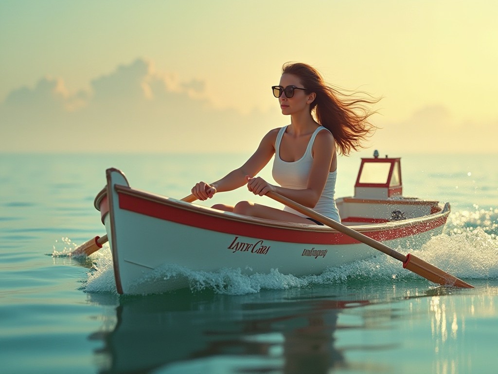 Từ đất liền Nebraska đến đại dương: Cô gái 25 tuổi trở thành nữ nhân vật đầu tiên vượt Đại Tây Dương một mình