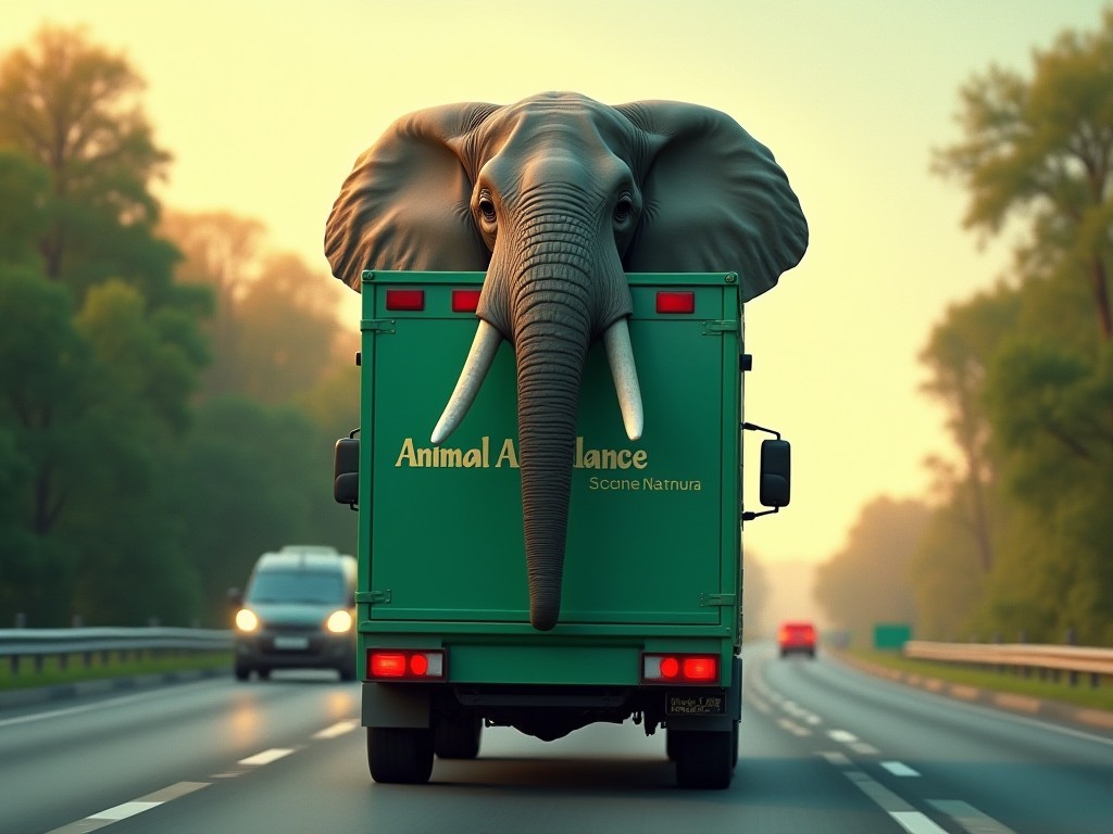 Chiếc xe cứu thương voi đặc biệt và câu chuyện cứu rỗi của chú voi Veer