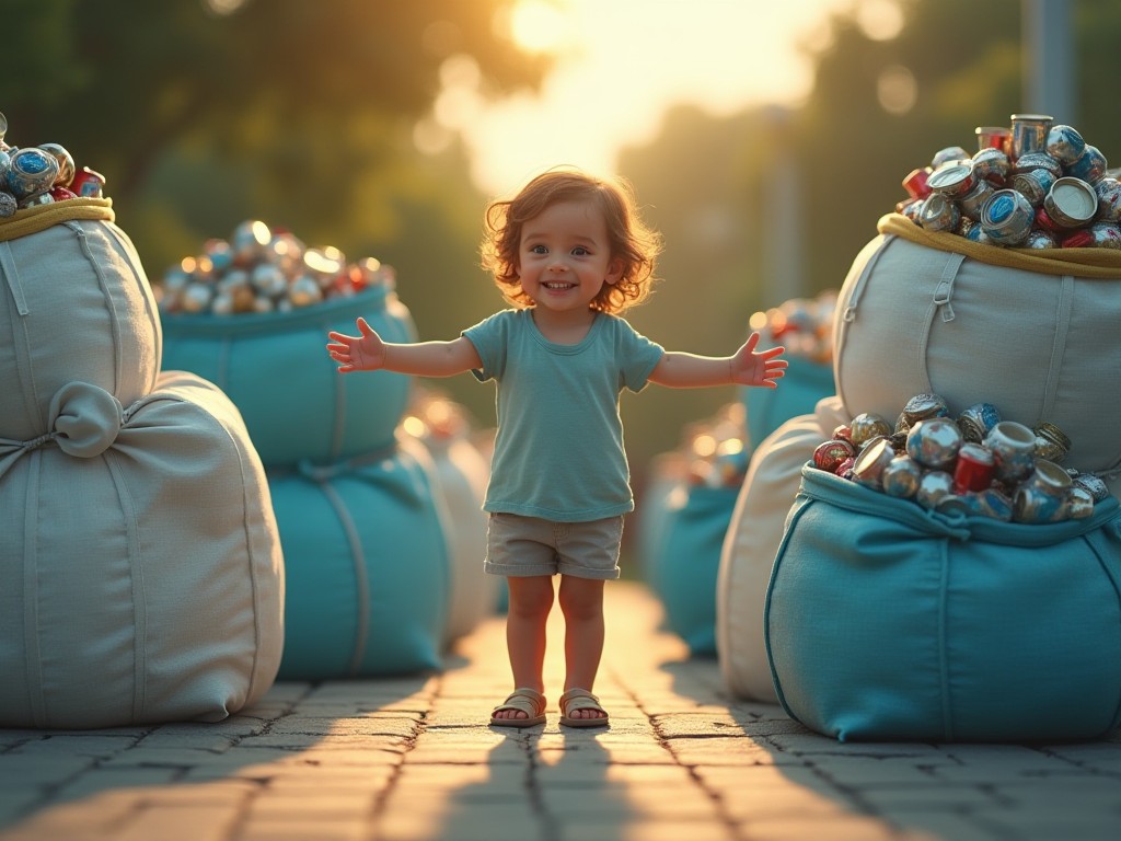 Cậu bé 13 tuổi tái chế 1 triệu lon và quyên góp hàng chục nghìn đô cho từ thiện