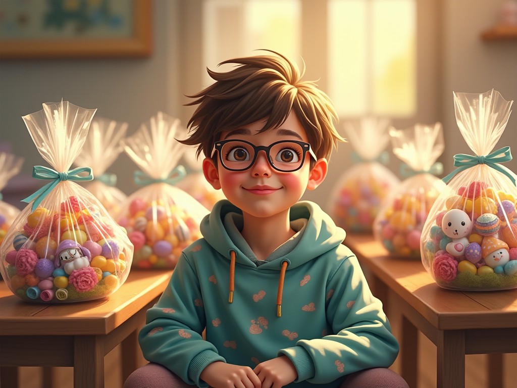 Cậu bé 12 tuổi chiến đấu với ung thư vẫn tặng 124 giỏ quà Phục Sinh cho bệnh nhi